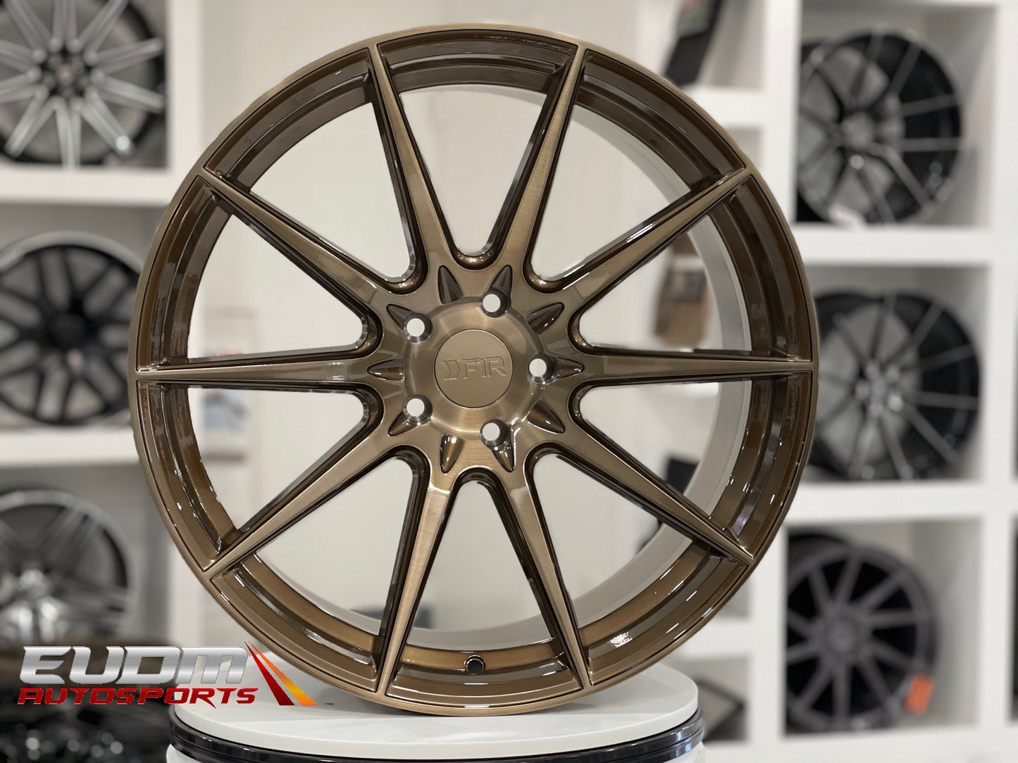20" F1R F101 Brushed Bronze 5x114.3