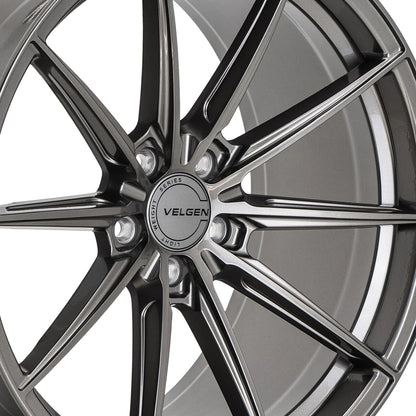 20" Velgen VF10 Gloss Gunmetal 5x114.3 ( Staggered Set ) ( Set of 4 )