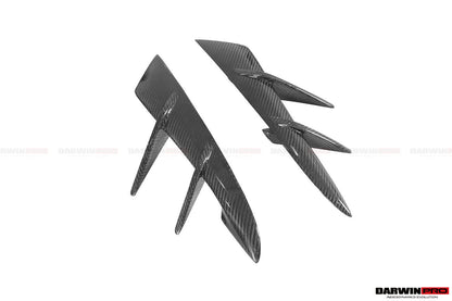 2019-UP Toyota GR Supra (J29/DB) A90 A91 BKSS Style Carbon Fiber Front Bumper Vents - DarwinPRO Aerodynamics