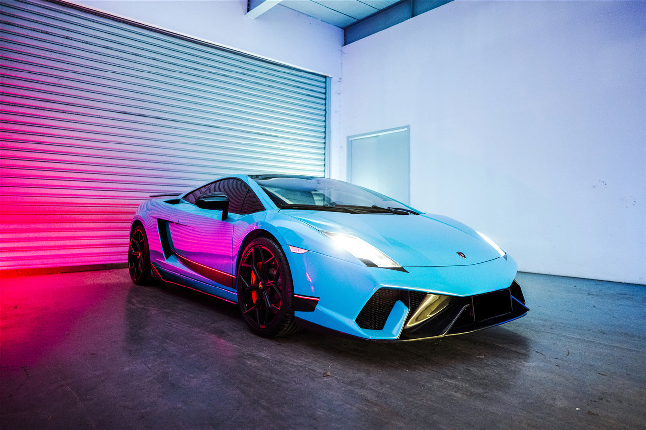 2009-2014 Lamborghini Gallardo BKSS Style Front Bumper - DarwinPRO Aerodynamics