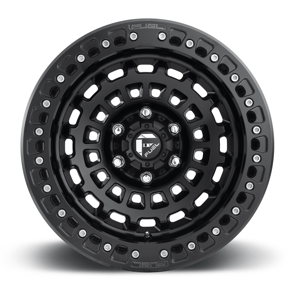 17" Fuel D101 Zephyr Beadlock Matte Black 5x150 ( Set of 4 )