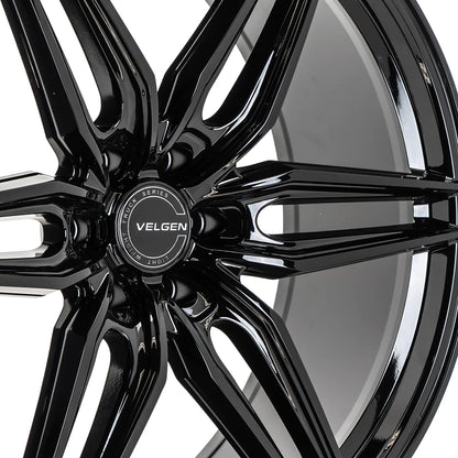 24" Velgen VFF-6 Gloss Black 6x139.7 ( Set of 4 )