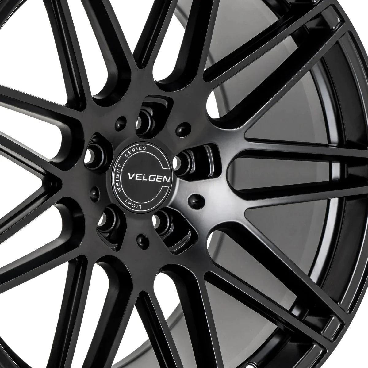 22" Velgen VF9 Satin Black 5x127 ( Set of 4 )