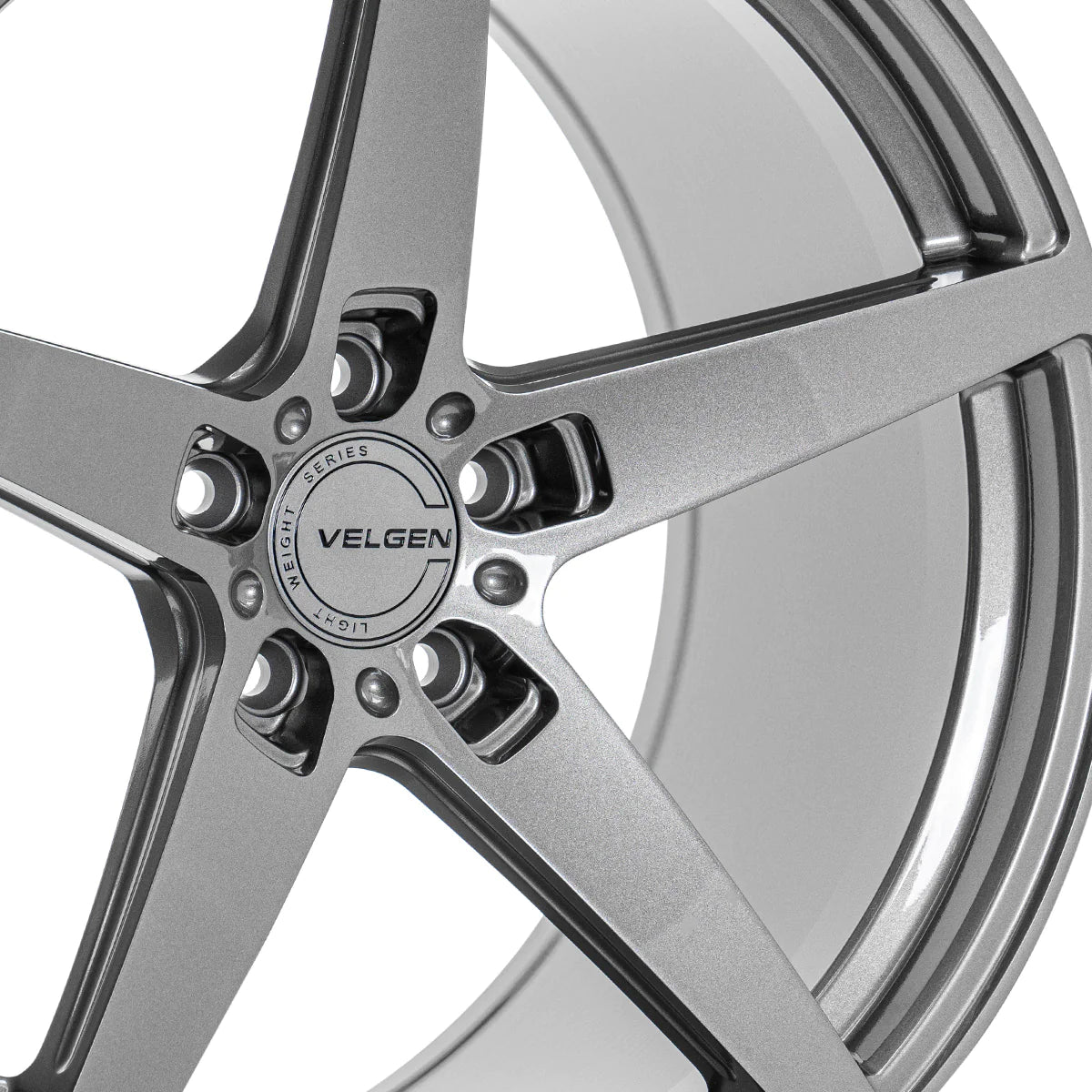 20" Velgen Classic5 V2 Gloss Gunmetal 5x114.3 ( Staggered Set ) ( Set of 4 )