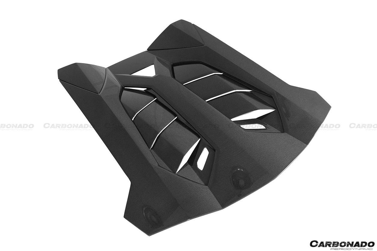 2013-2016 Lamborghini Aventador LP700 Roadster Oem Style Carbon Fiber Engine Trunk - Carbonado