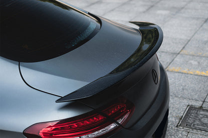 2015-2021 Mercedes Benz C-Class W205 Coupe RT-II Style Trunk Spoiler - Carbonado