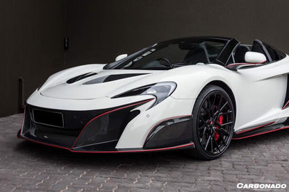 2014-2017 McLaren 650S  675LT Style Front Bumper - Carbonado Aero