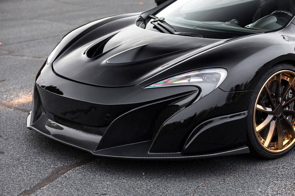 2014-2017 McLaren 650S 675LT Style Front Bumper - Carbonado