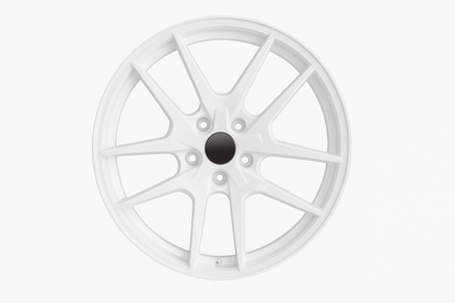 E301 White 18x8.5 ET35 5.114 - Square Set (4 Wheels)