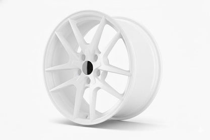 E301 White 18x8.5 ET35 5.114 - Square Set (4 Wheels)