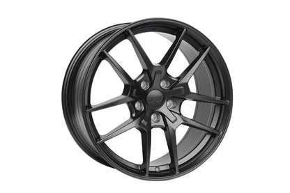 E301 Satin Black 18x8.5 ET35 5.114 - Square Set (4 Wheels)