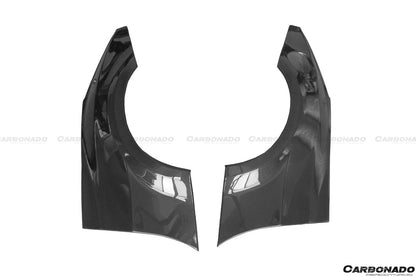 2003-2008 Nissan 350Z DL Style Wide Fender Set - Carbonado