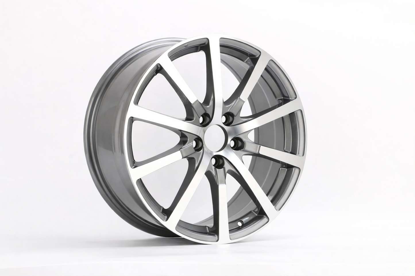 E305 Gunmetal Machined Face 19x8 ET55 5.114 – (Square Set of 4)