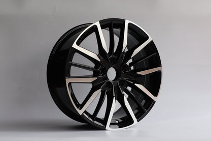 E312 Black Machined Face 20x8.5 ET45 5.114 - Square Set (4 Wheels)