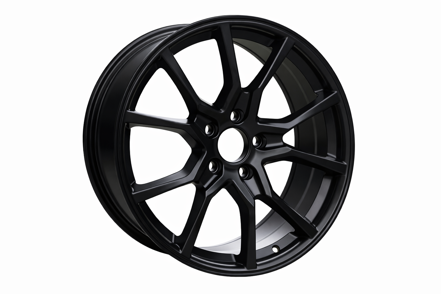 E314 Satin Black 18x8 ET41 5.114 – (Square Set of 4)