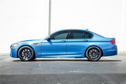 Aodhan AFF1 Matte Black - 20x9 +32 / 20x10.5 +45 5x114.3 (Staggered Set of 4)