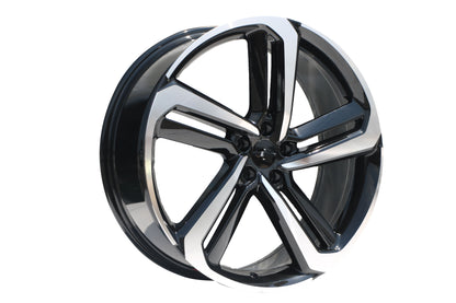 E315 Black Machined Face 20x8.5 ET45 5.114 – (Square Set of 4)