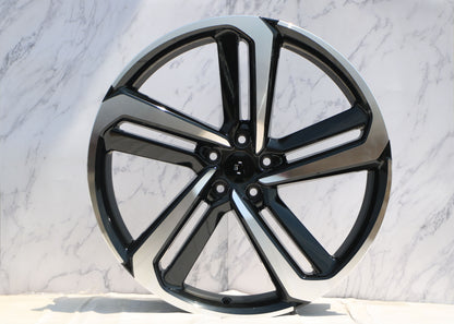 E315 Black Machined Face 20x8.5 ET45 5.114 – (Square Set of 4)