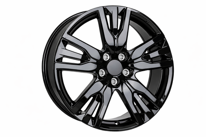 E319 Gloss Black 20x8.0 ET55 5.120 - Square Set (4 Wheels)