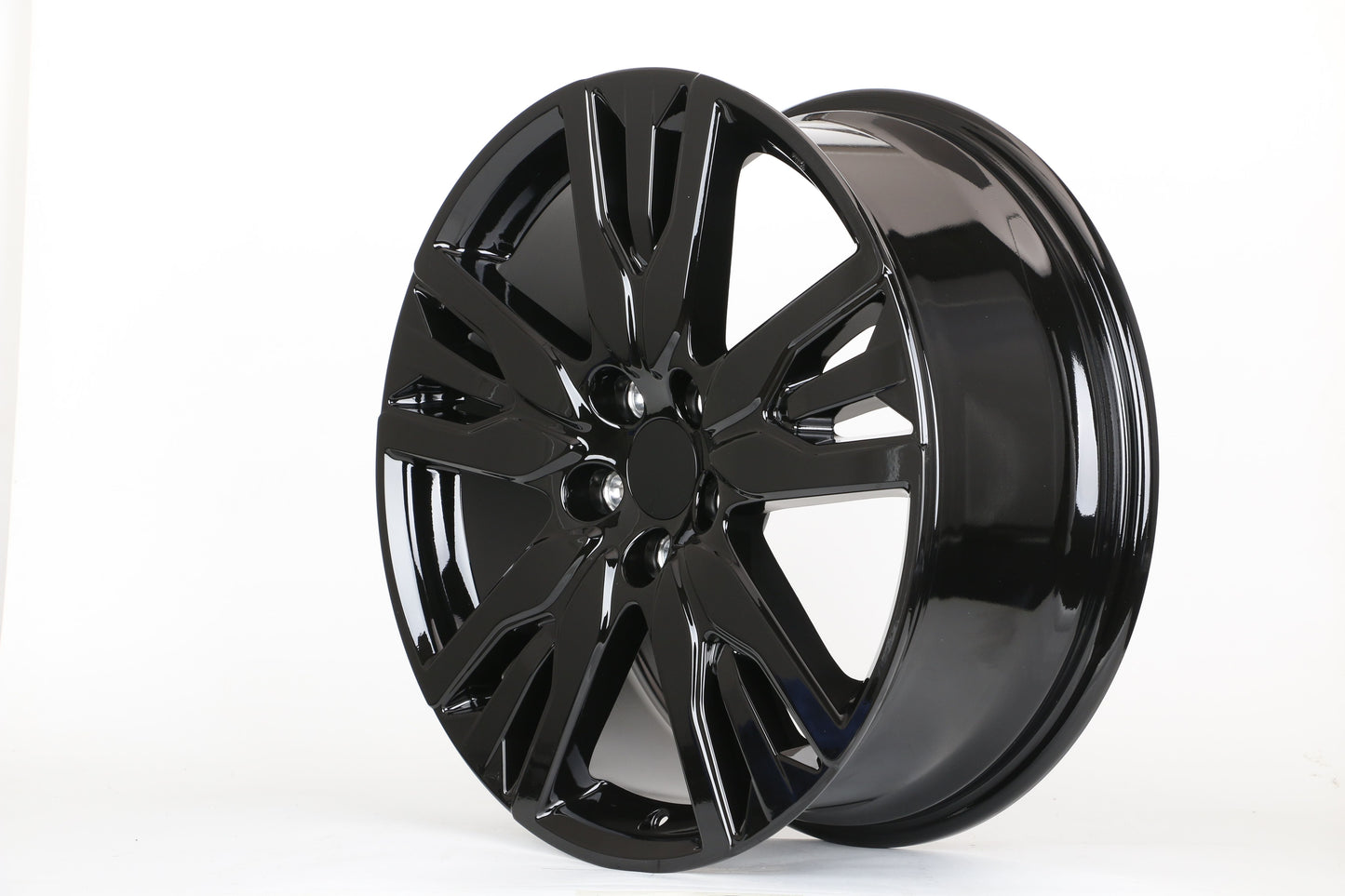 E319 Gloss Black 20x8.0 ET55 5.114 - Square Set (4 Wheels)
