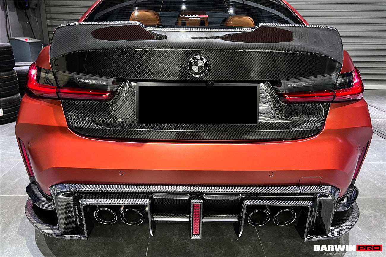 2021-UP BMW M3 G80 BKSS Style Rear Diffuser - DarwinPRO Aerodynamics