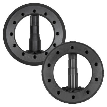Yukon Gear Ring & Pinion Gear Kit Front & Rear for Toyota 8.75/8IFS Diff (A/T w/E-Locker) 5.29 Ratio