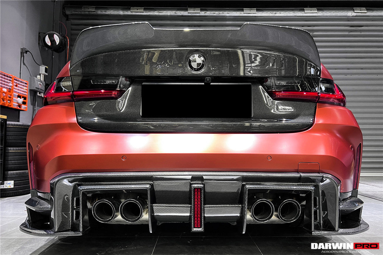2021-UP BMW M3 G80 BKSS Style Rear Diffuser - DarwinPRO Aerodynamics