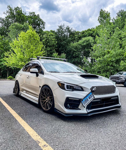 18" F1R F103 Brushed Bronze 5x114.3 ( Square Setup ) ( Set of 4 )