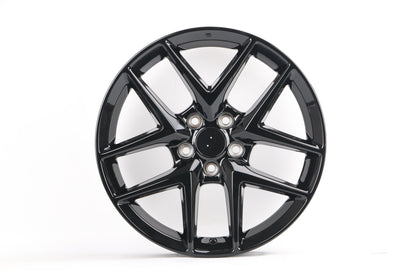 E326 Gloss Black 18x8 ET50 5.114 – (Square Set of 4)