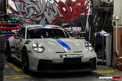 2019-2023 Porsche 911 992 Carrera/S/4/4S/Targa/Cabriolet GT3 Style Front Bumper - DarwinPRO Aerodynamics