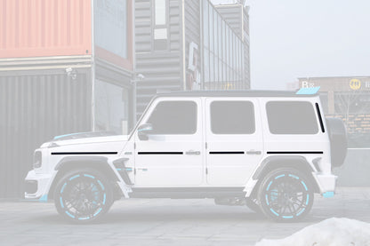 2018-2024 Mercedes Benz G500 & G63 AMG W464 G-Wagon BR-G900 Style Dry Carbon Body Line Trims - Carbonado