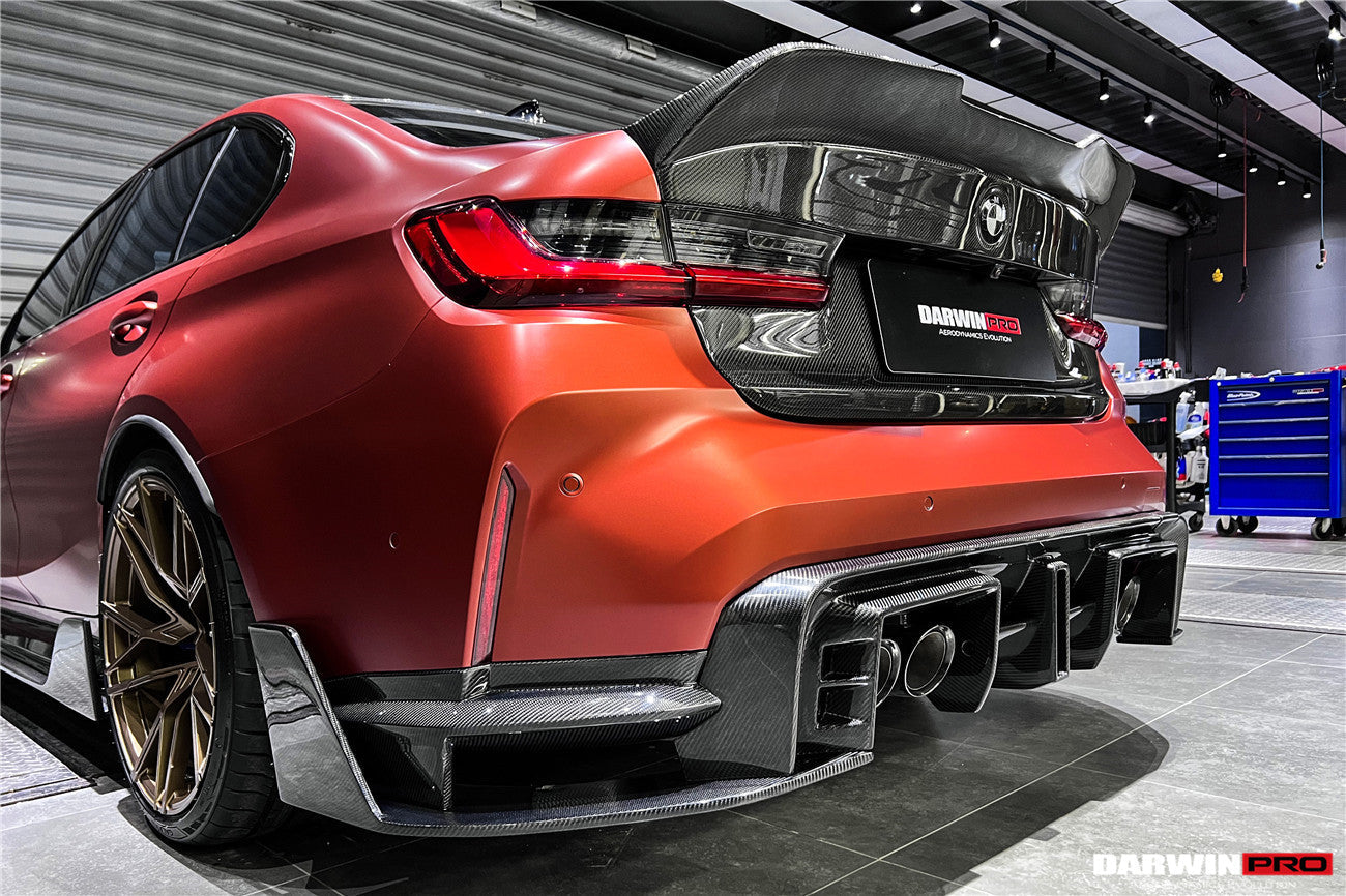 2021-UP BMW M3 G80 BKSS Style Rear Diffuser - DarwinPRO Aerodynamics