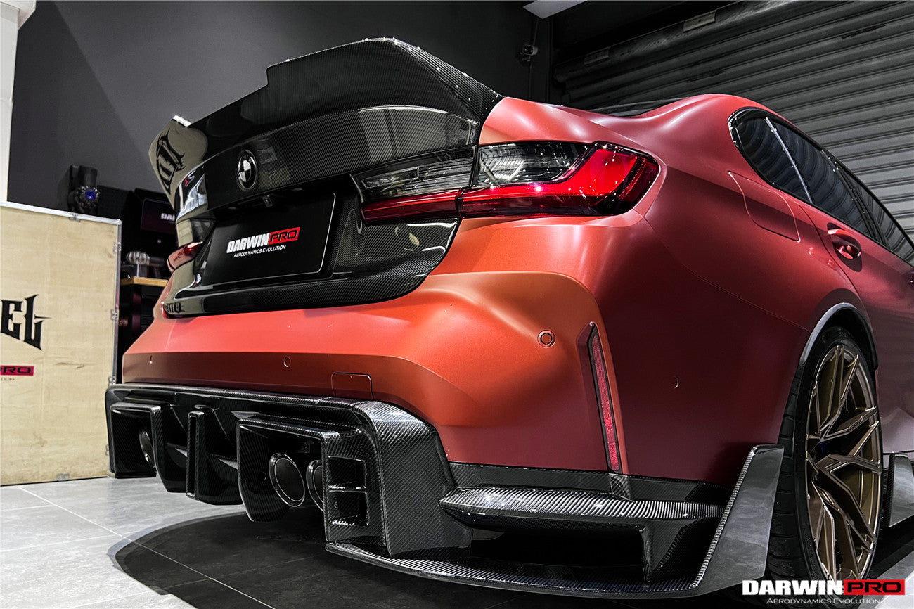 2021-UP BMW M3 G80 G20 3 Series BKSS Style Carbon Fiber Trunk - DarwinPRO Aerodynamics