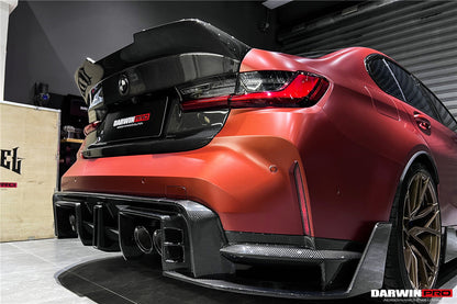 2021-UP BMW M3 G80 G20 3 Series BKSS Style Carbon Fiber Trunk - DarwinPRO Aerodynamics