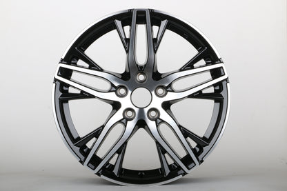 E340 Black Machined Face 19x8.5 ET35 5.114 – (Square Set of 4)