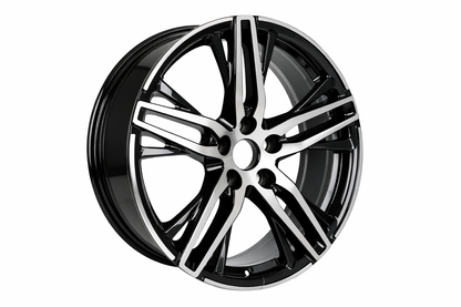 E340 Black Machined Face 18x8 ET40 5.114 – (Square Set of 4)