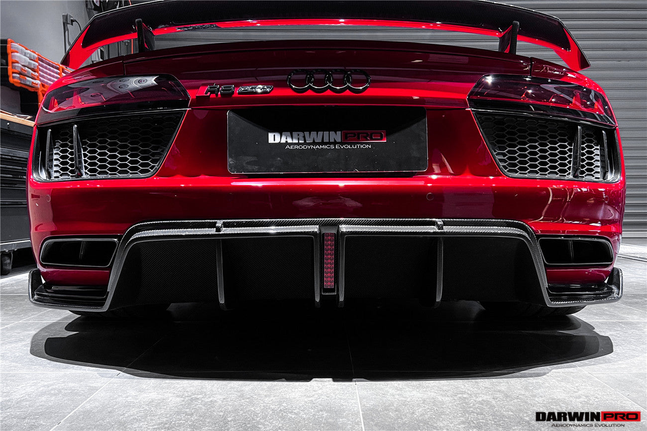 2016-2018 Audi R8 Coupe/Spyder iMP Performance Carbon Fiber Rear Diffuser - DarwinPRO Aerodynamics