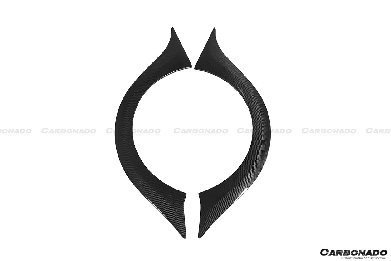 2008-2022 Nissan GTR R35 CBA/DBA/EBA VA Style Rear Fender Flare - Carbonado
