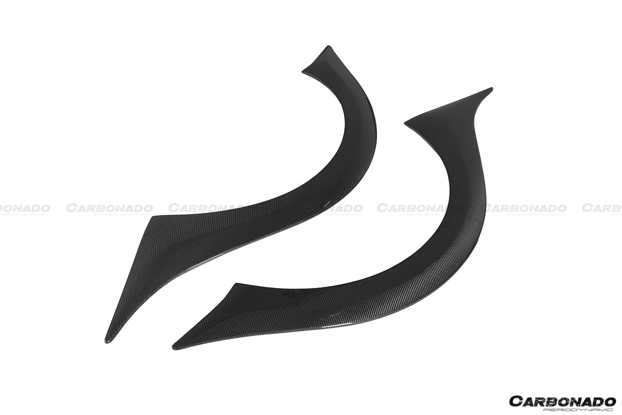 2008-2022 Nissan GTR R35 CBA/DBA/EBA VA Style Rear Fender Flare - Carbonado