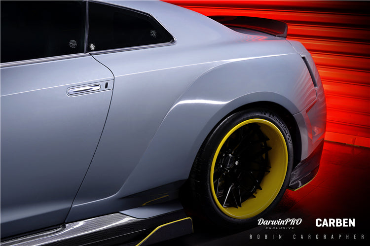 2008-2022 Nissan GTR R35 CBA/DBA/EBA BKSSII Style Partial Carbon Fiber Full Wide Body Kit - DarwinPRO Aerodynamics