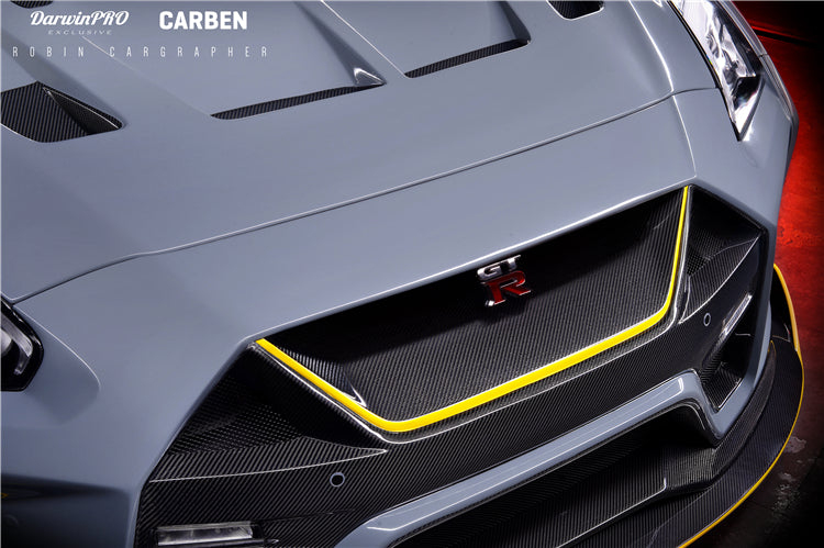 2008-2022 Nissan GTR R35 CBA/DBA/EBA BKSSII Style Partial Carbon Fiber Full Wide Body Kit - DarwinPRO Aerodynamics