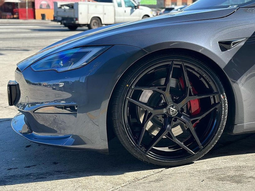 22" Azad AZ FF01 Gloss Black 5x114.3 ( Square Setup ) ( Set of 4 )