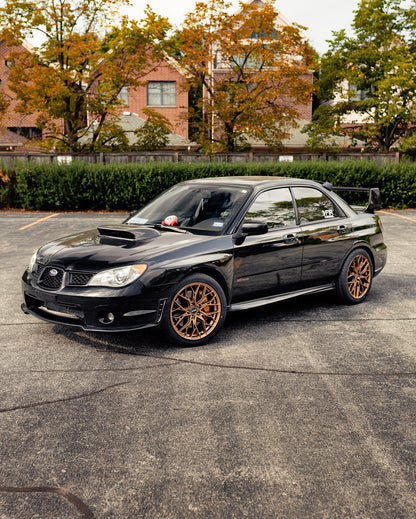 F1R FS3 19" 19x8.5 ET35 / 19x9.5 ET38 Matte Bronze 5x114 – ( Staggered Set of 4 )