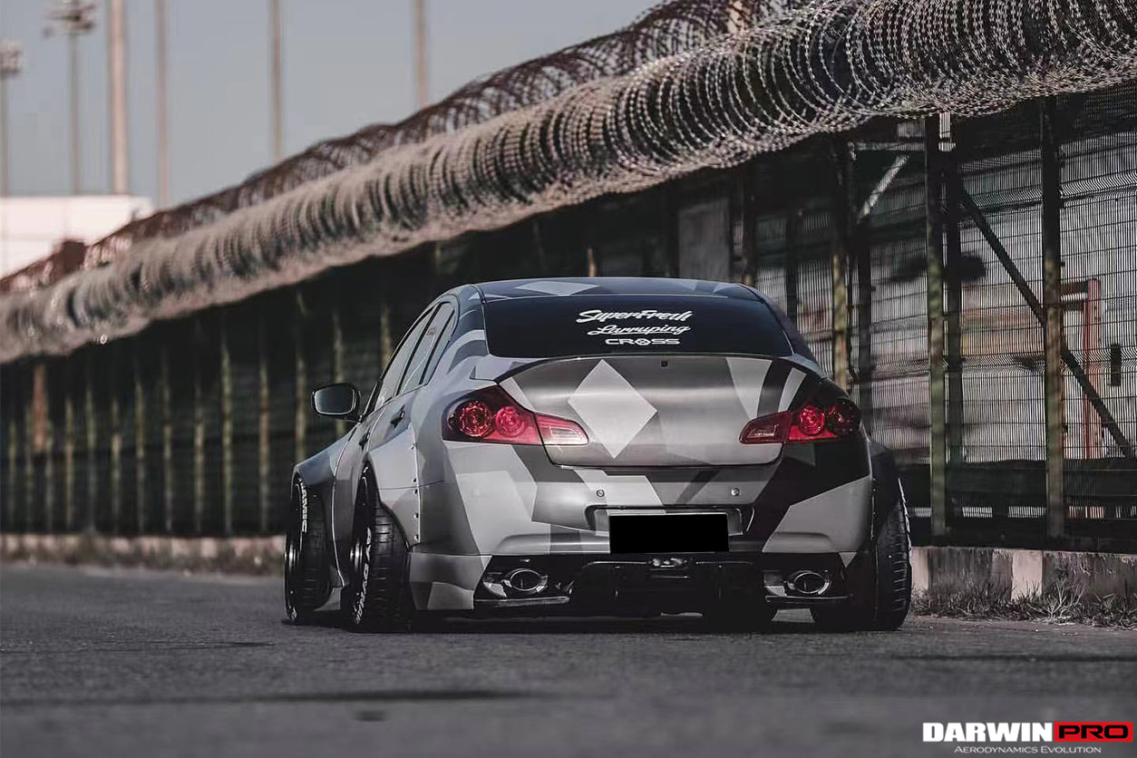 2010-2013 Infiniti G25/G37 Sedan BKSS Style Wide Body Kit - DarwinPRO Aerodynamics