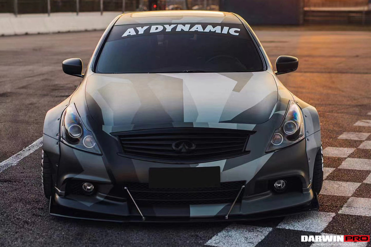 2010-2013 Infiniti G25/G37 Sedan BKSS Style Front Lip - DarwinPRO Aerodynamics