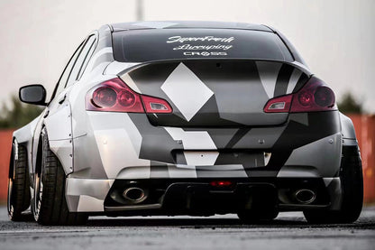 2010-2013 Infiniti G25/G37 Sedan BKSS Style Rear Diffuser - DarwinPRO Aerodynamics