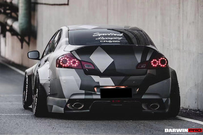 2010-2013 Infiniti G25/G37 Sedan BKSS Style Rear Diffuser - DarwinPRO Aerodynamics