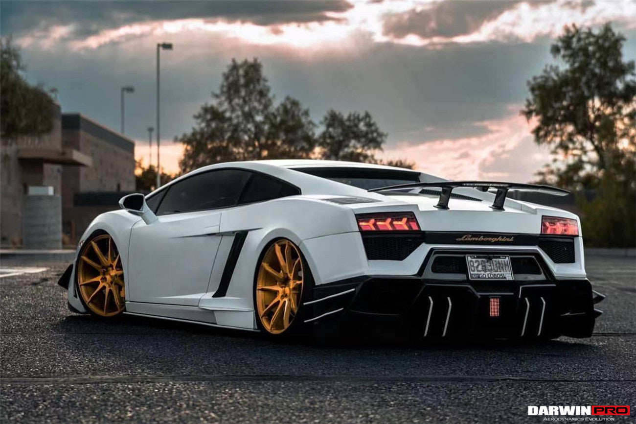 2009-2014 Lamborghini Gallardo BKSS Style Rear Bumper - DarwinPRO Aerodynamics