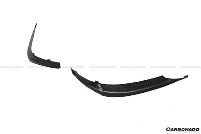 2014-2017 Mercedes Benz C217 S63/S65 AMG Coupe OE Style Carbon Front Bumper Canards - Carbonado Aero