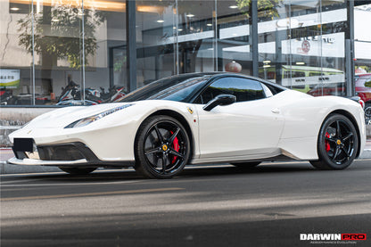 2010-2015 Ferrari 458 Coupe/Spyder BKSS Style Side Skirts - DarwinPRO Aerodynamics